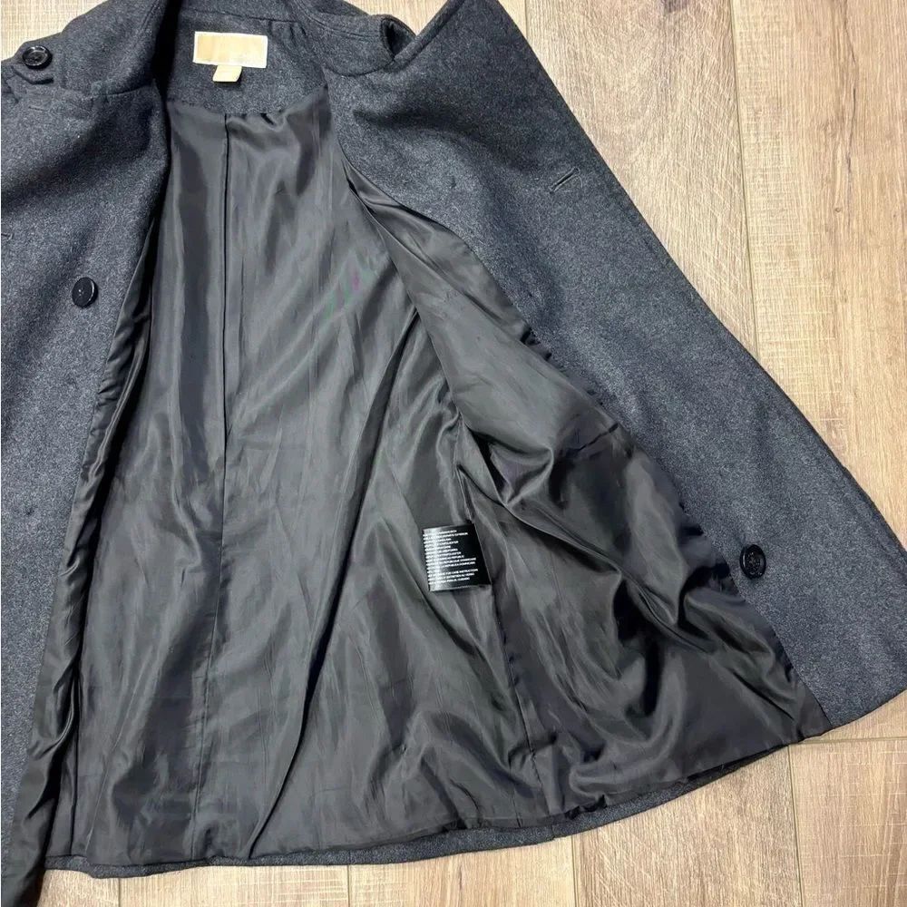 Michael Kors Wool-blend Pea Coat - Picture 7 of 13